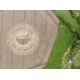 Crop circle created to raise awareness of locally produced food